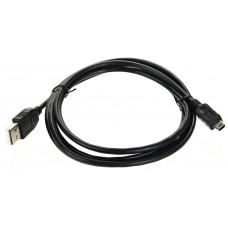 Кабель USB 2.0 A--&gtmini-B 5P (1,8м) чёрный TELECOM &ltTC6911BK-1.8M> VCOM Telecom USB 2.0 Type-AM - miniUSB 1.8м