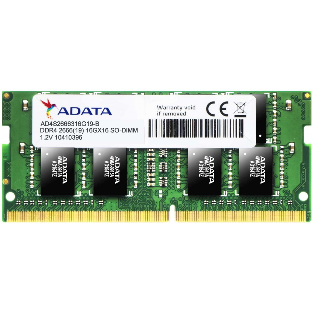 Оперативная память ADATA AD4S2666J4G19-S 1x4 Гб
