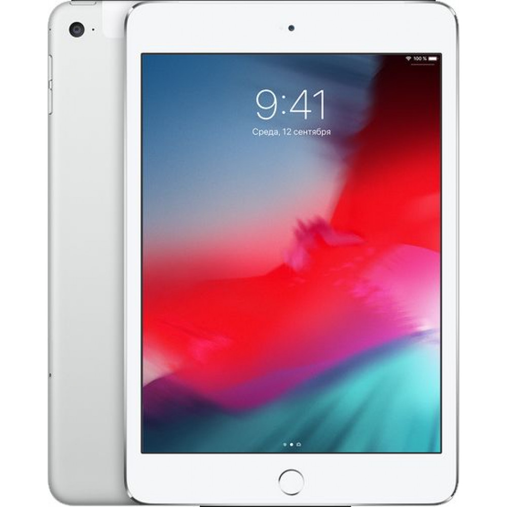 Планшет Apple iPad mini 4 128Gb Wi-Fi + Cellular Silver
