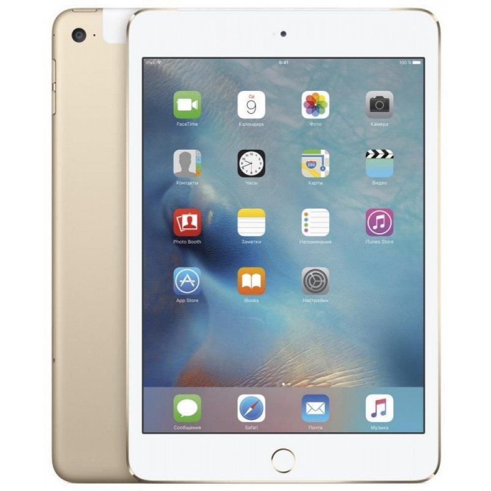 Планшет Apple iPad mini 4 16Gb Wi-Fi + Cellular - Gold
