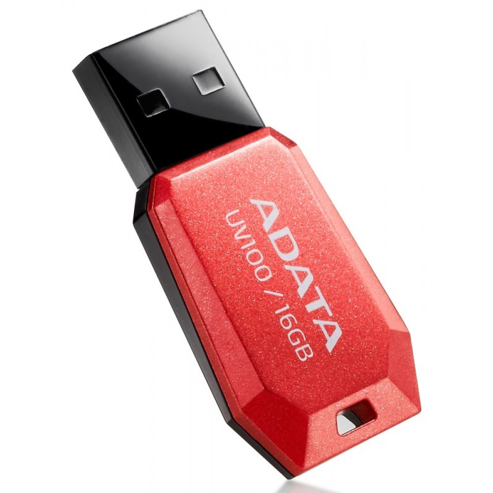 USB Flash Drive ADATA UV100 16GB Red
