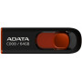 USB Flash Drive ADATA C008 64GB Black/Red
