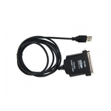 Кабель-адаптер USB A (вилка) -> LPT (прямое подключение к LPT порту принтера) VCOM <VUS7052>1.8м