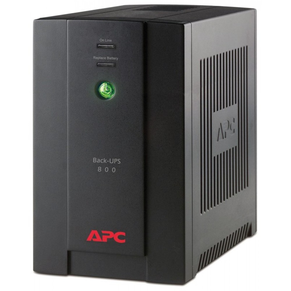 ИБП APC Back-UPS 800VA with AVR Schuko Outlets Black
