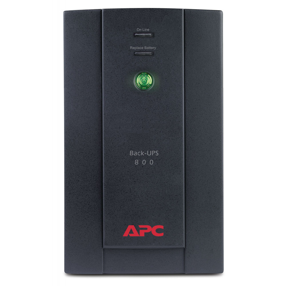 ИБП APC Back-UPS 800VA with AVR Schuko Outlets Black
