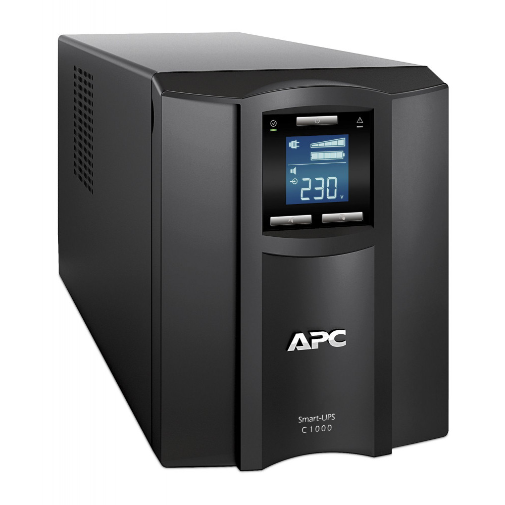 ИБП APC Smart-UPS C 1000VA LCD Black
