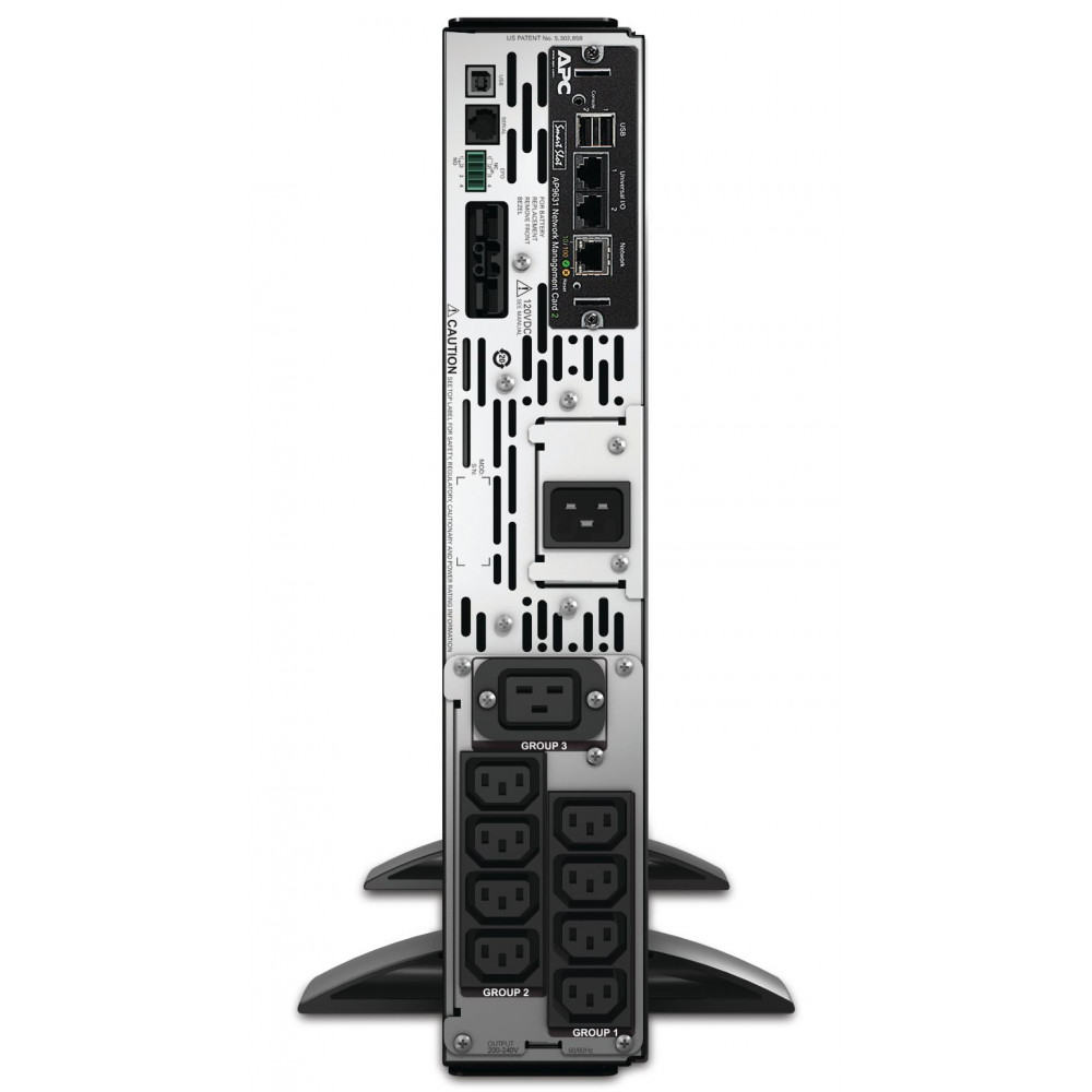 ИБП APC Smart-UPS X 3000VA Rack/Tower LCD 200-240V with Network Card Black
