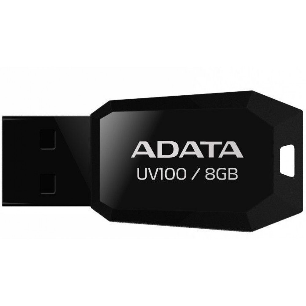 USB Flash Drive ADATA AUV100-8G-RBK Black
