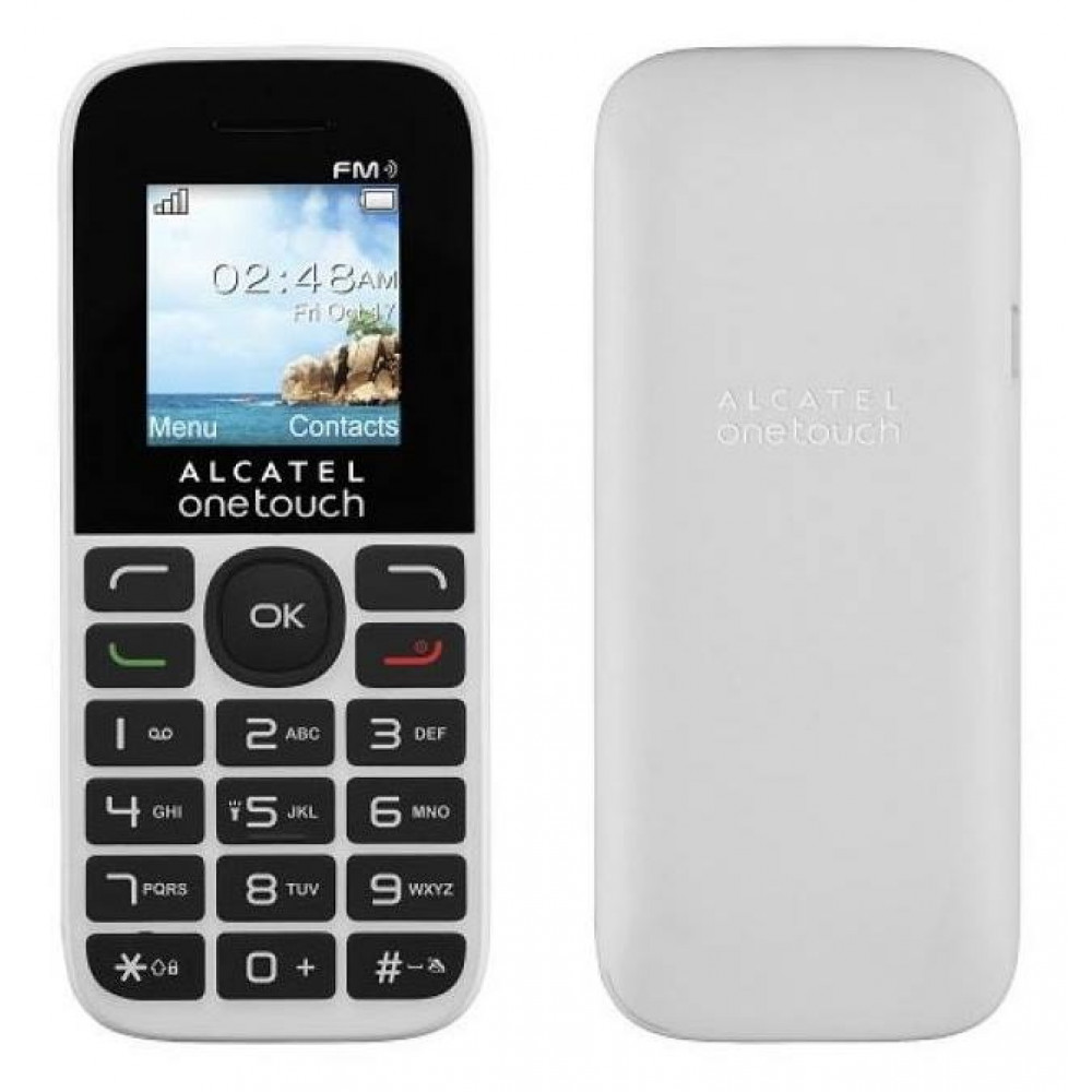 телефон Alcatel One Touch 1016D White
