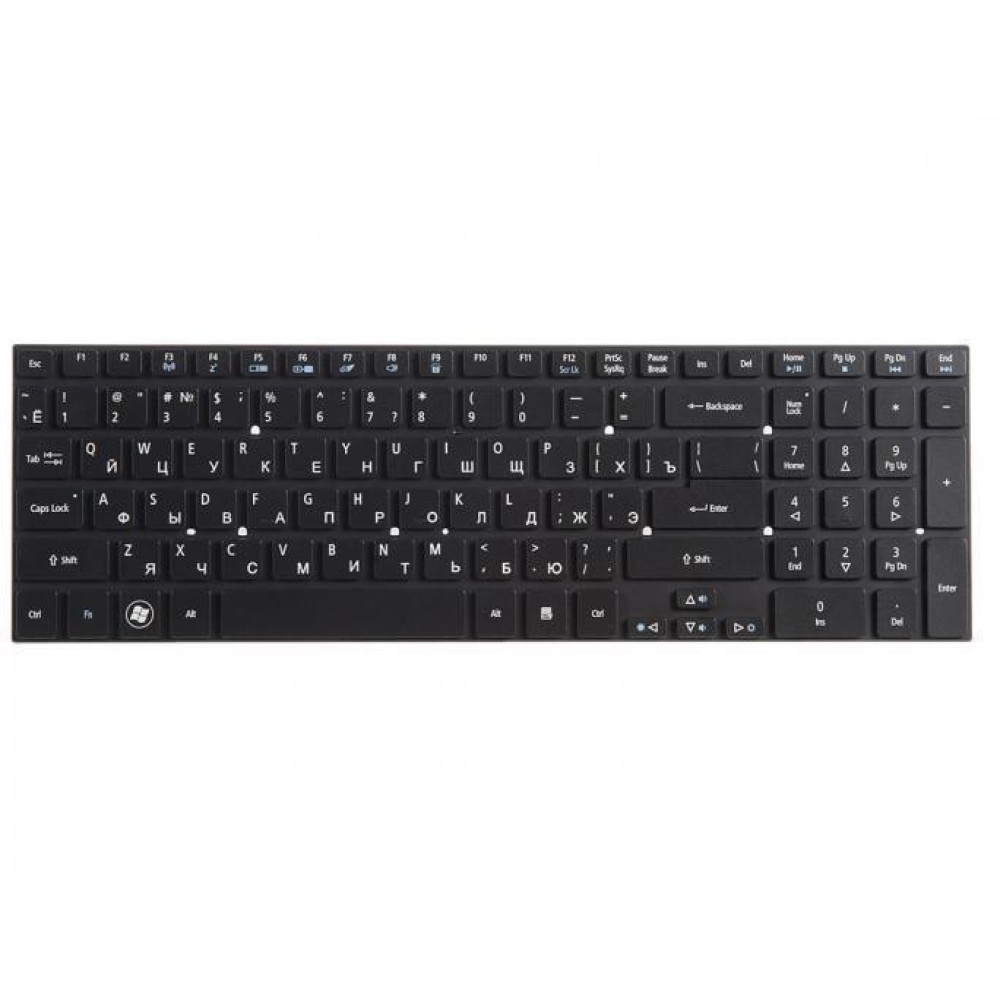 Клавиатура для ноутбука Acer Aspire 5951, 8951   KB.I170A.431, No frame, Backlight Black
