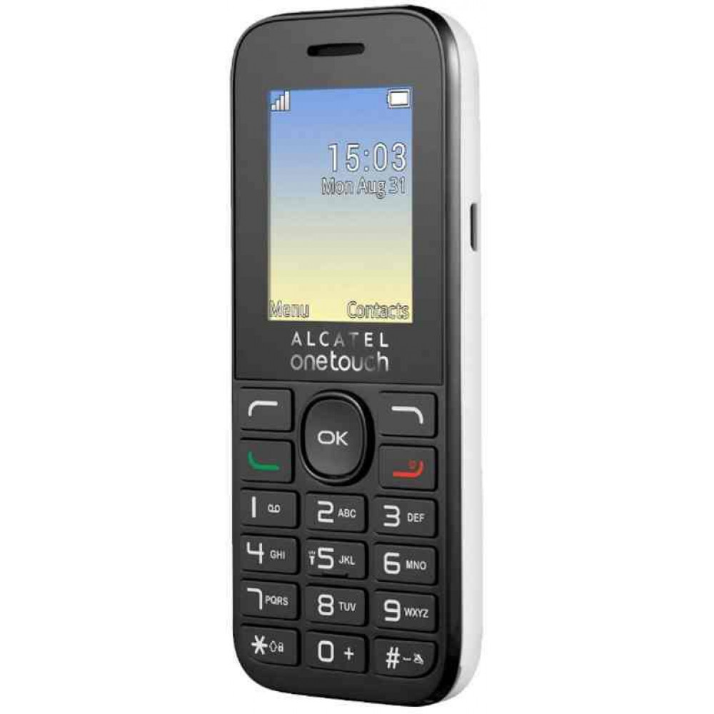 Мобильный телефон Alcatel One Touch 1020D без ЗУ White
