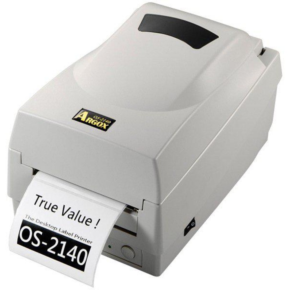 Принтер этикеток Argox OS-2140 (термо/термотрансферная печать, ширина печати 104мм, НОЖ)
