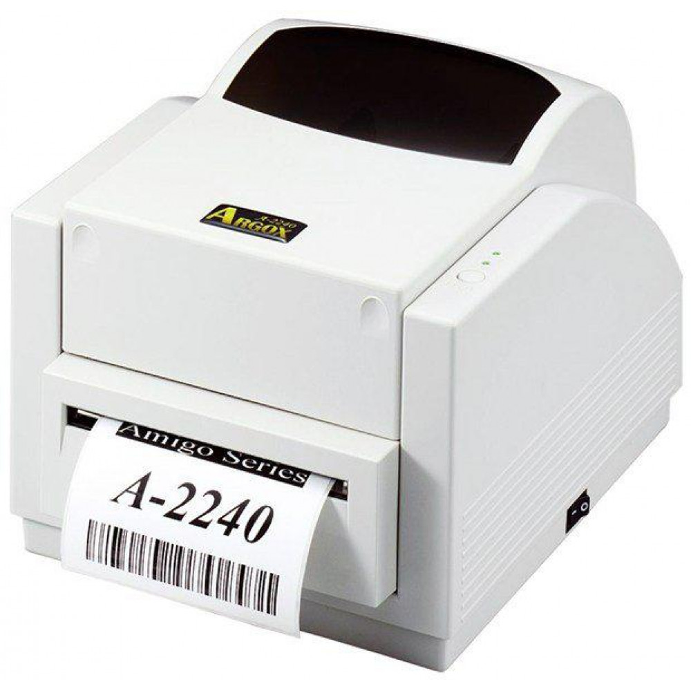 Принтер этикеток Argox A-2240E (термо/термотрансферная печать, ширина печати 104 мм,нож)

