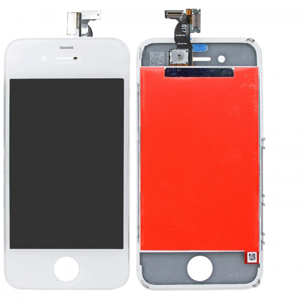 дисплей Apple для iPhone 4 в сборе с тачскрином AA White
